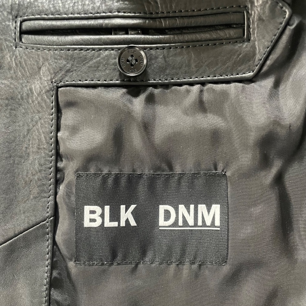 BLK DNM leather jacket - EUC - Picture 3 of 5